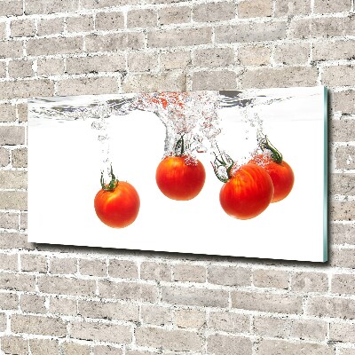 Print on acrylic Tomatoes under water