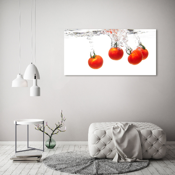 Print on acrylic Tomatoes under water