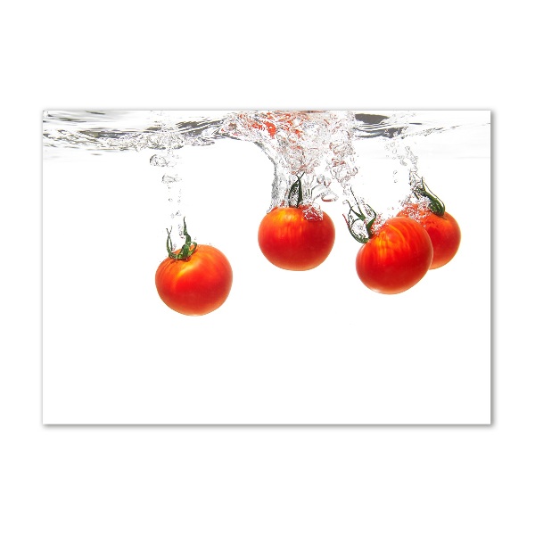 Print on acrylic Tomatoes under water