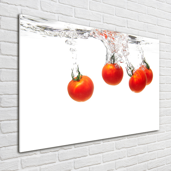 Print on acrylic Tomatoes under water