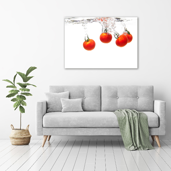 Print on acrylic Tomatoes under water