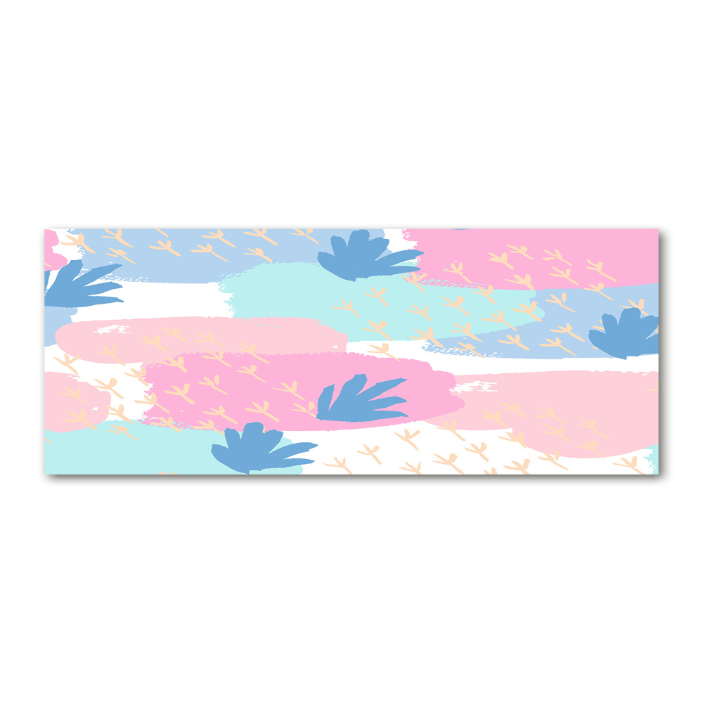 Print on acrylic Colorful pattern