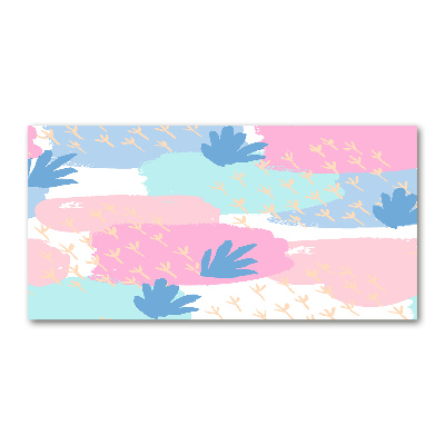 Print on acrylic Colorful pattern