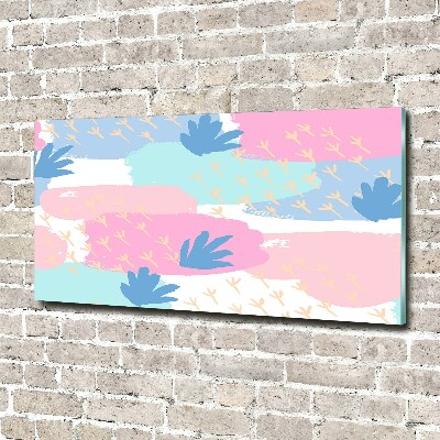 Print on acrylic Colorful pattern