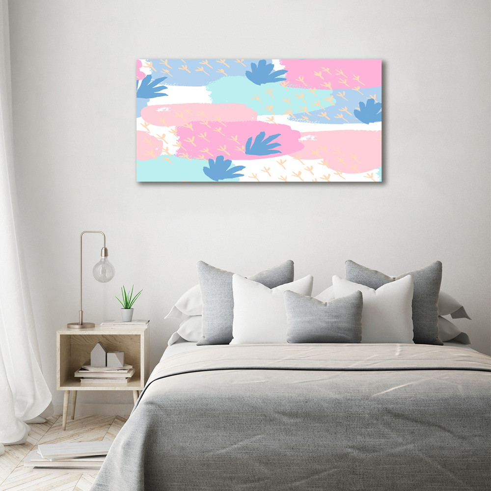 Print on acrylic Colorful pattern