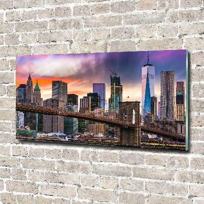 Wall art acrylic Manhattan New York