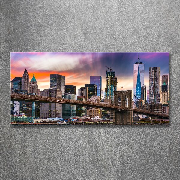 Wall art acrylic Manhattan New York