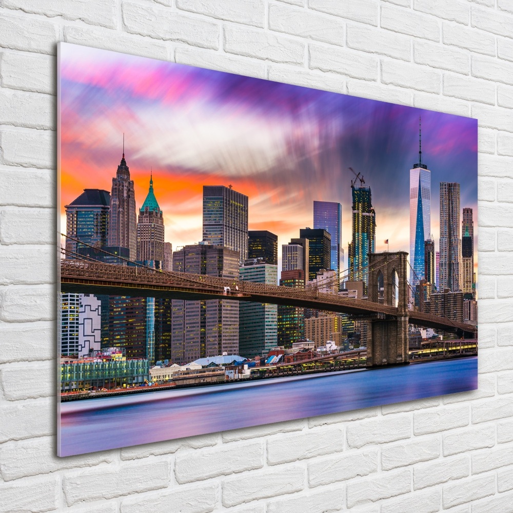 Wall art acrylic Manhattan New York