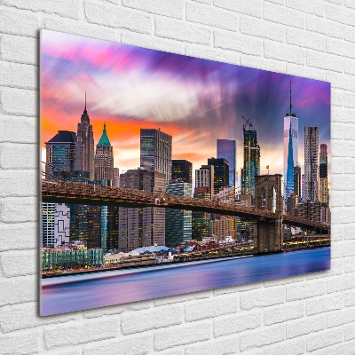 Wall art acrylic Manhattan New York