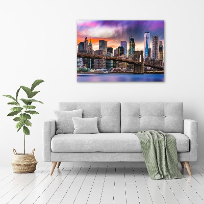 Wall art acrylic Manhattan New York