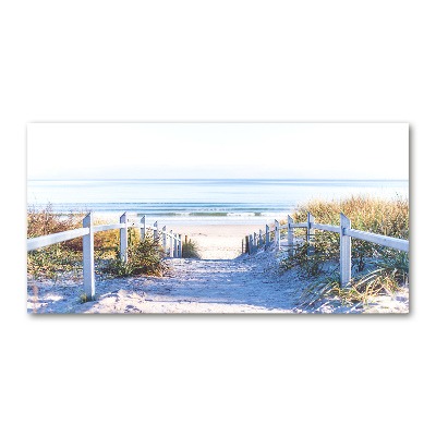 Wall art acrylic Coastal dunes