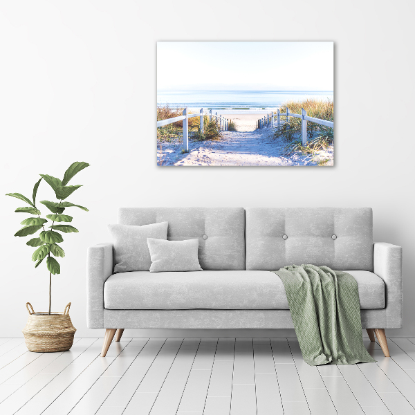 Wall art acrylic Coastal dunes