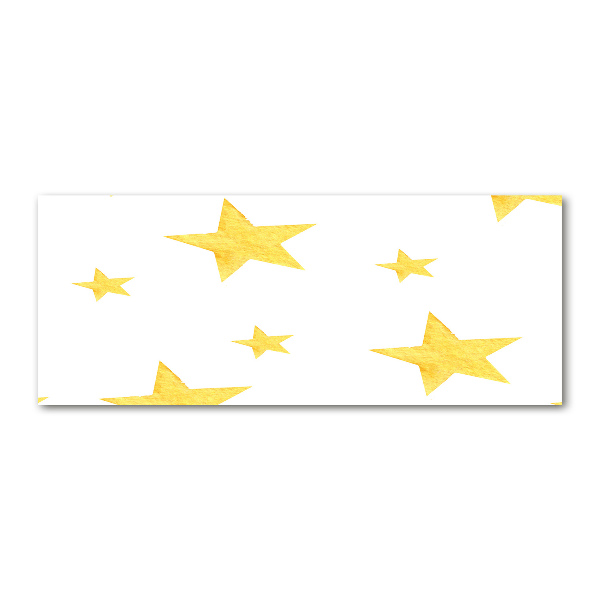 Print on acrylic Yellow stars