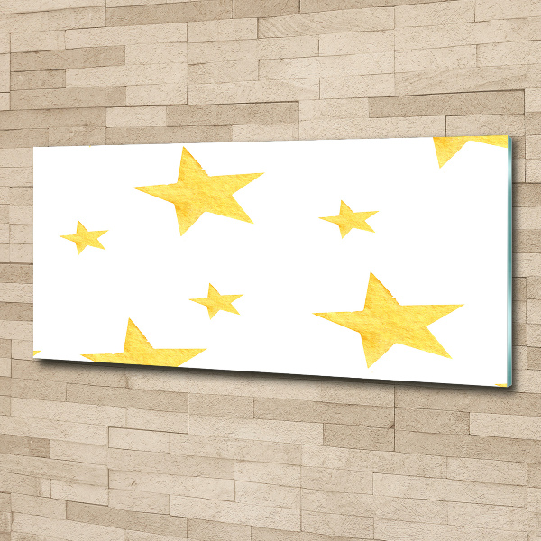 Print on acrylic Yellow stars