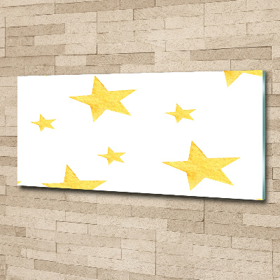 Print on acrylic Yellow stars