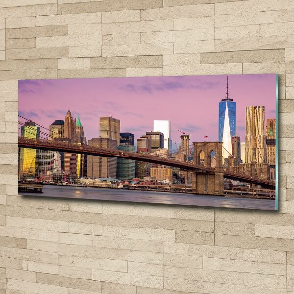 Wall art acrylic Manhattan New York