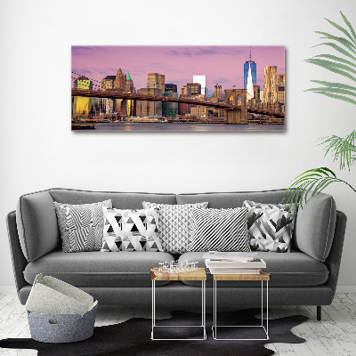 Wall art acrylic Manhattan New York