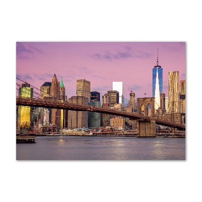 Wall art acrylic Manhattan New York