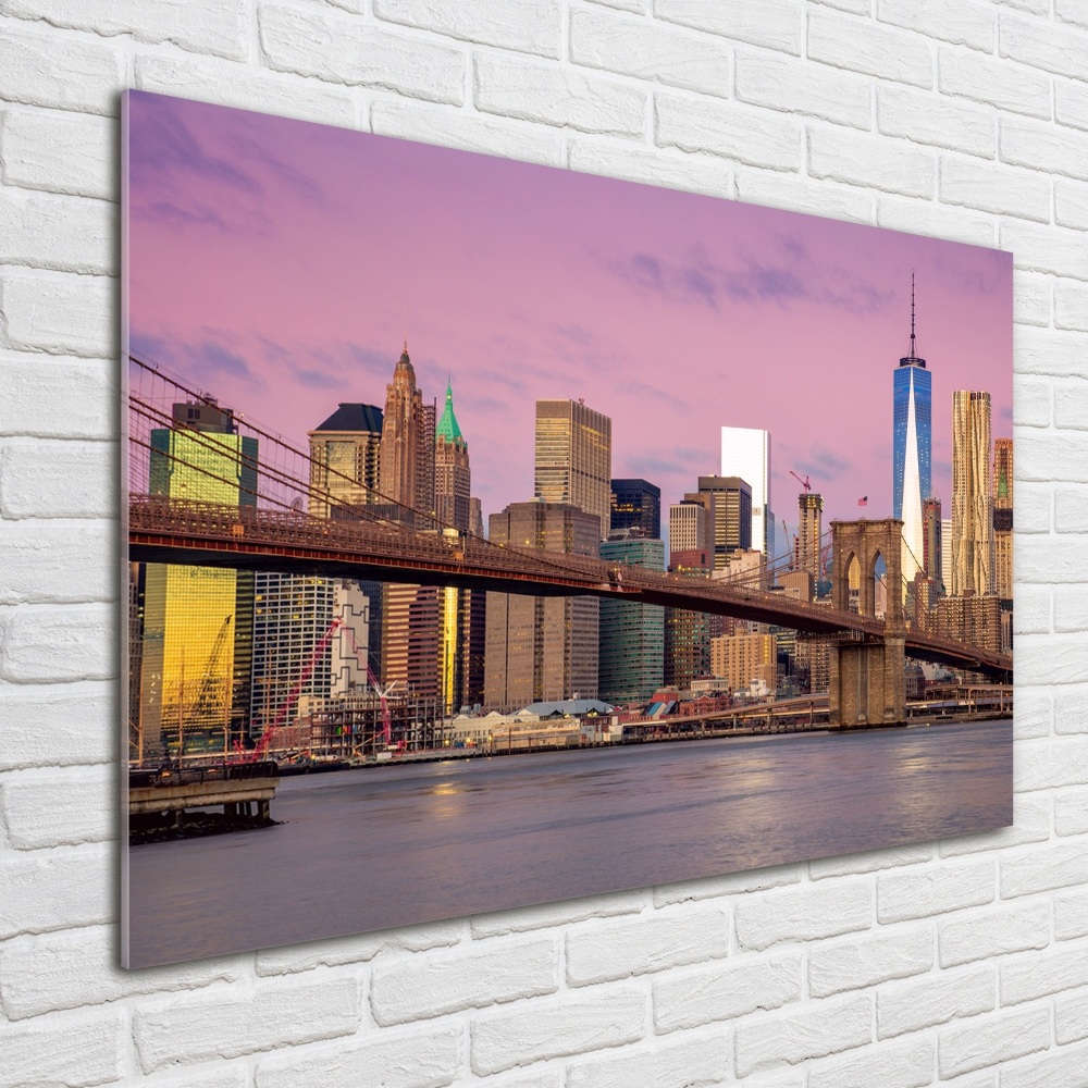 Wall art acrylic Manhattan New York