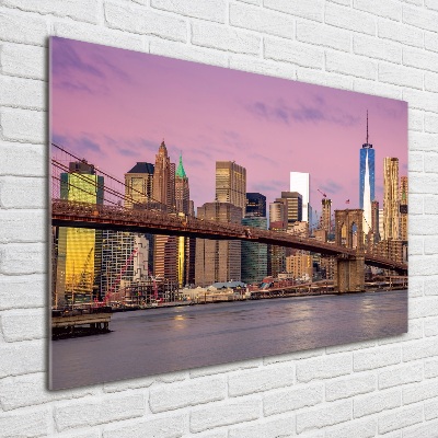 Wall art acrylic Manhattan New York