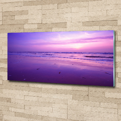 Wall art acrylic Sunset sea