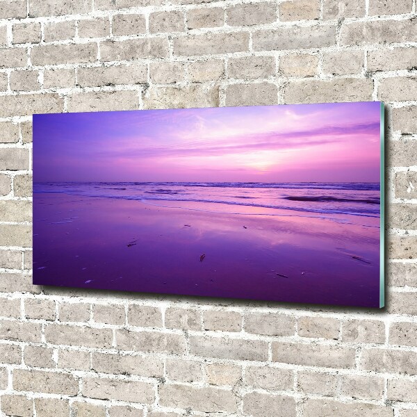 Wall art acrylic Sunset sea