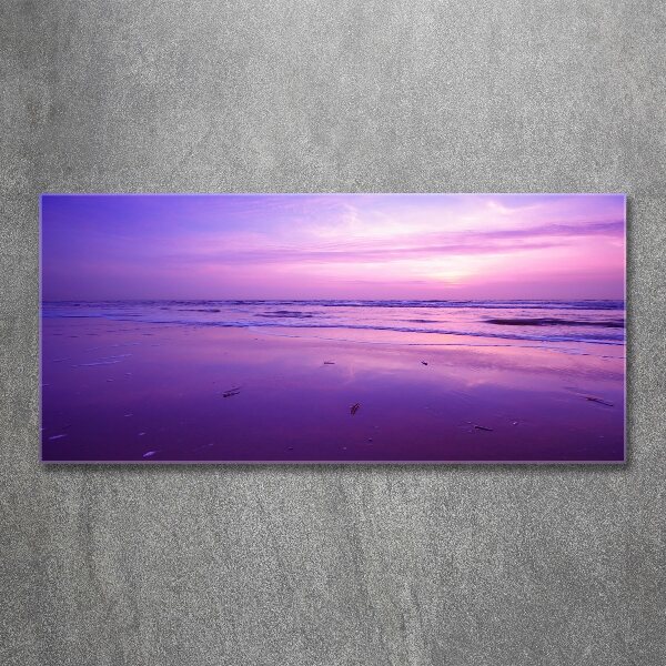 Wall art acrylic Sunset sea