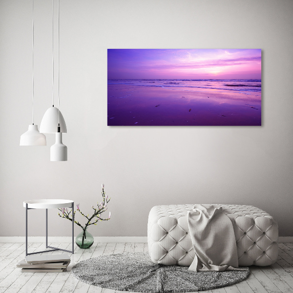 Wall art acrylic Sunset sea