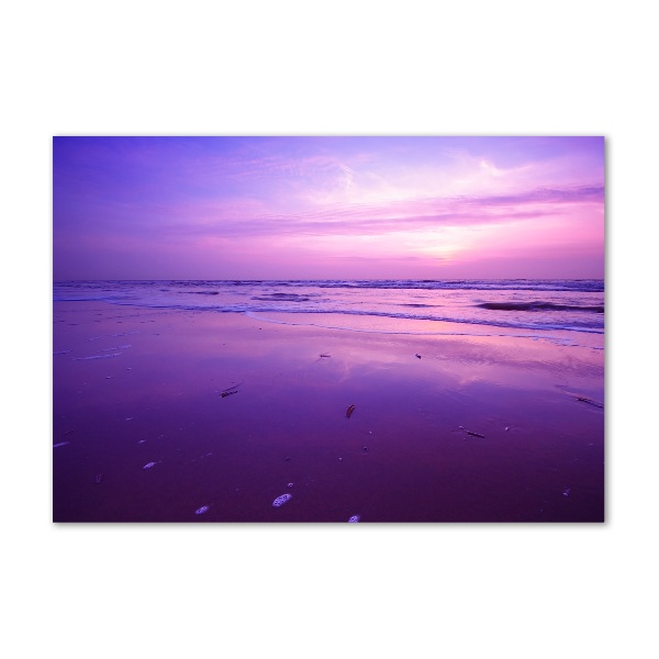 Wall art acrylic Sunset sea