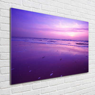 Wall art acrylic Sunset sea