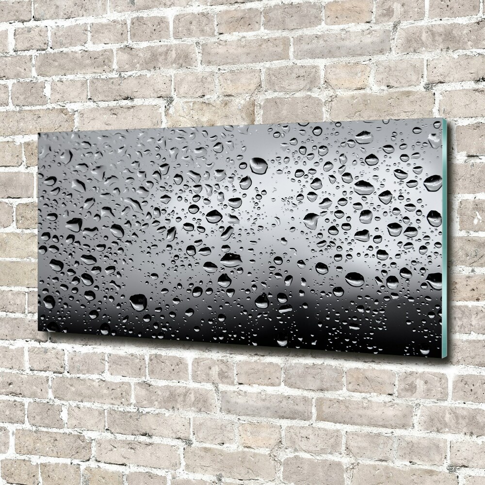 Acrylic wall art Drops of water