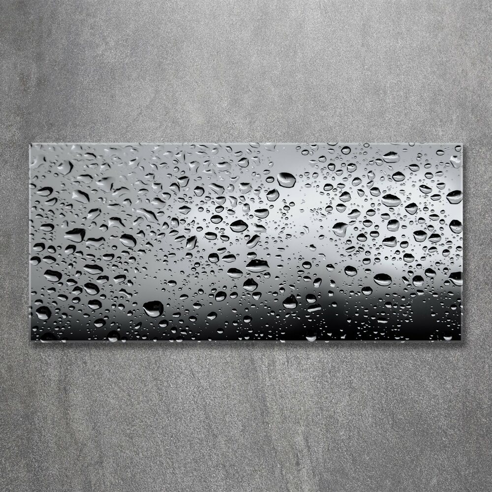 Acrylic wall art Drops of water