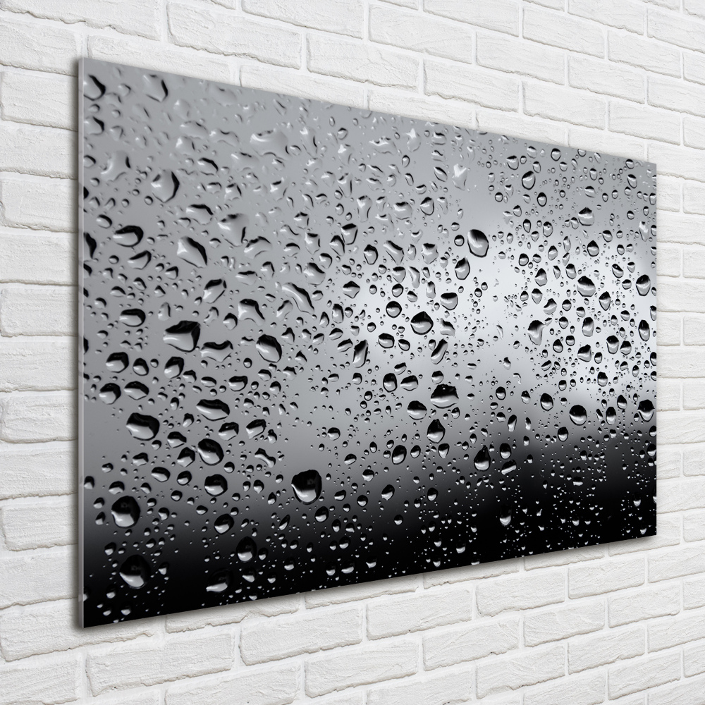 Acrylic wall art Drops of water