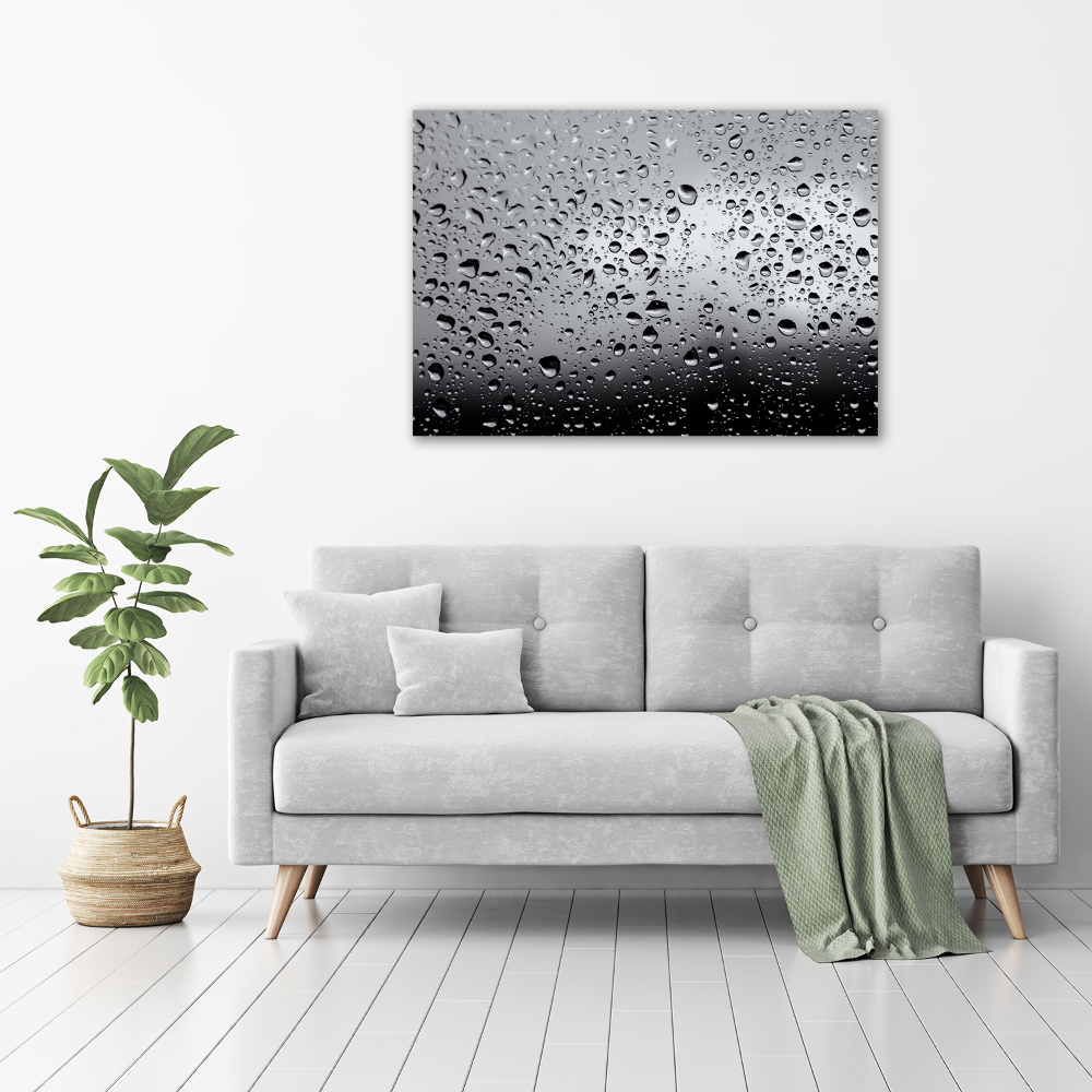 Acrylic wall art Drops of water