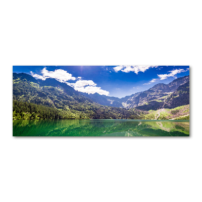 Wall art acrylic Morskie Oko Tatry