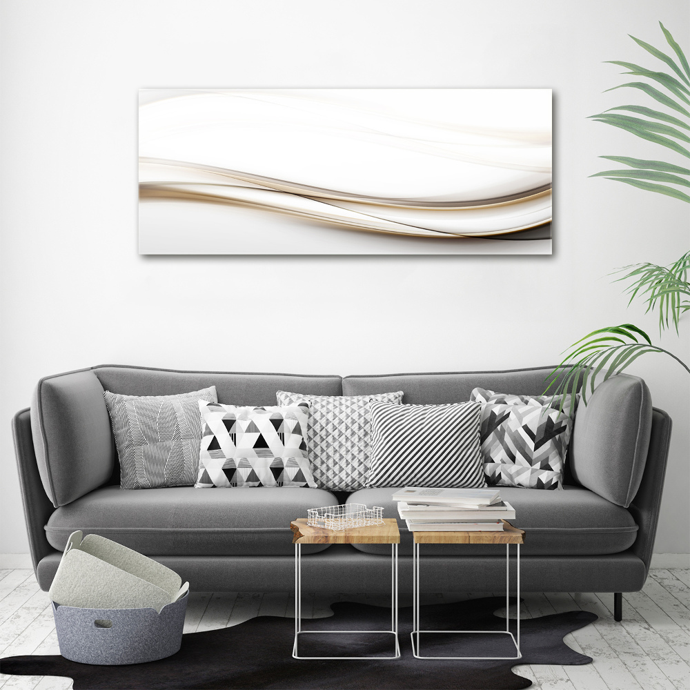 Acrylic wall art Wave abstraction