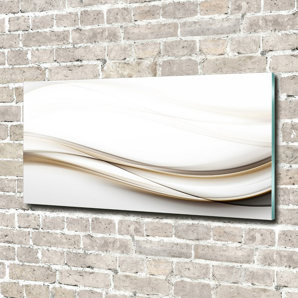 Acrylic wall art Wave abstraction