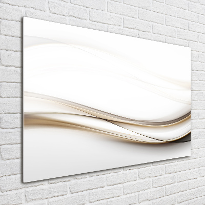 Acrylic wall art Wave abstraction