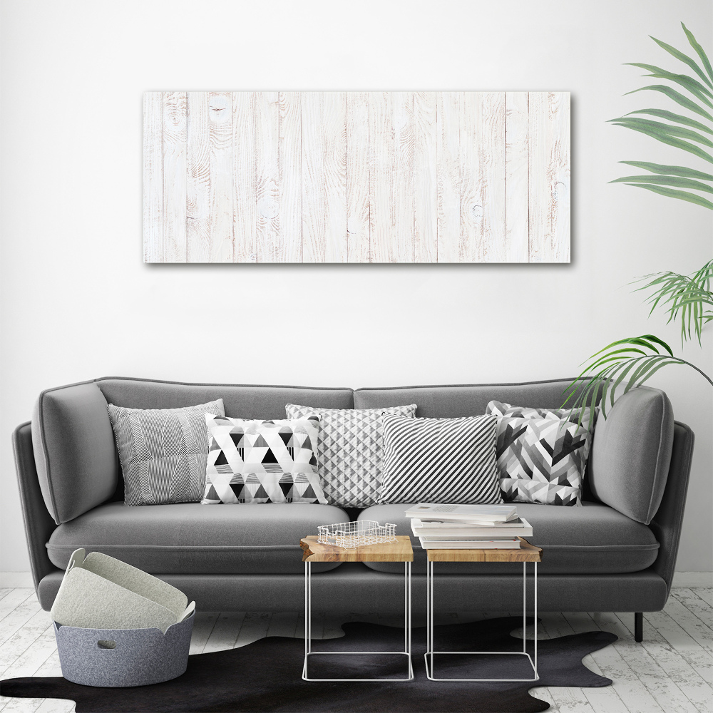 Acrylic wall art Wooden background