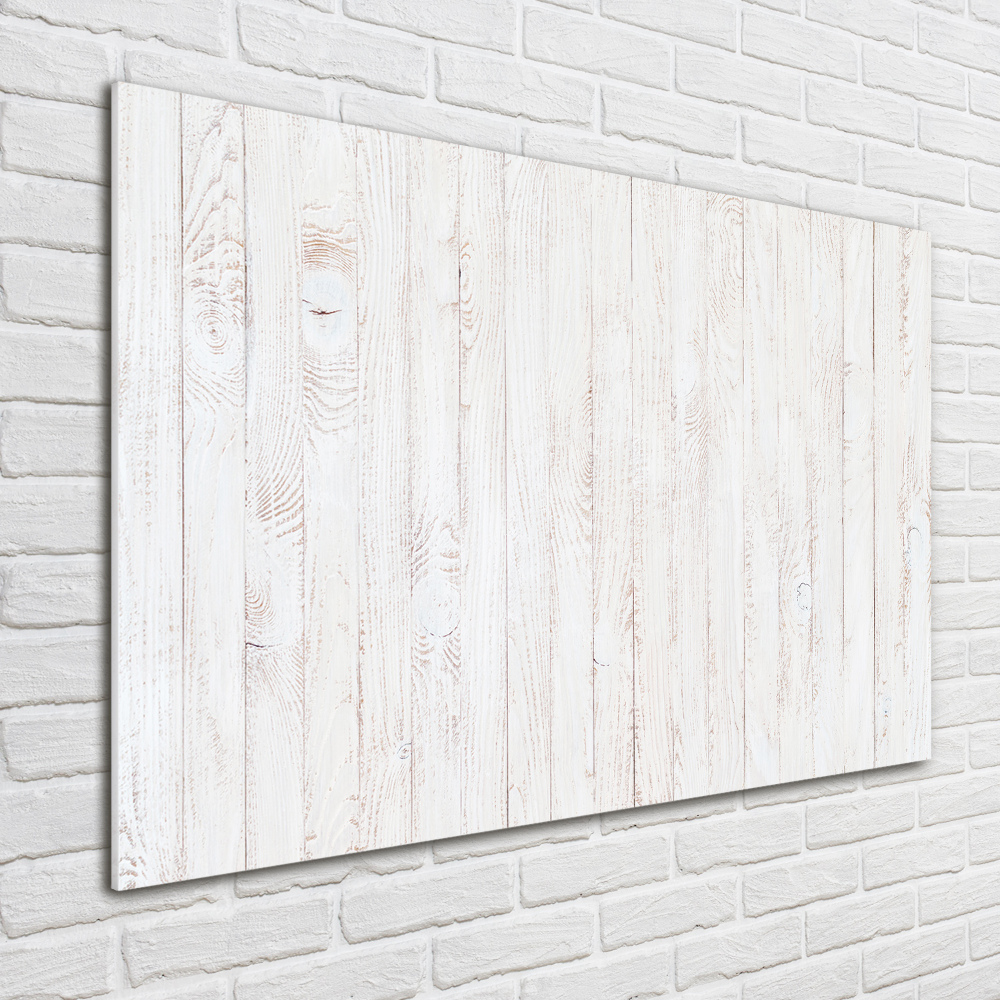 Acrylic wall art Wooden background