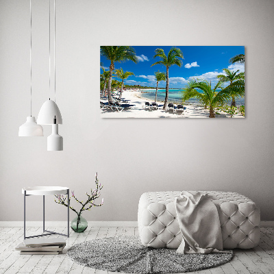 Print on acrylic Maldives beach