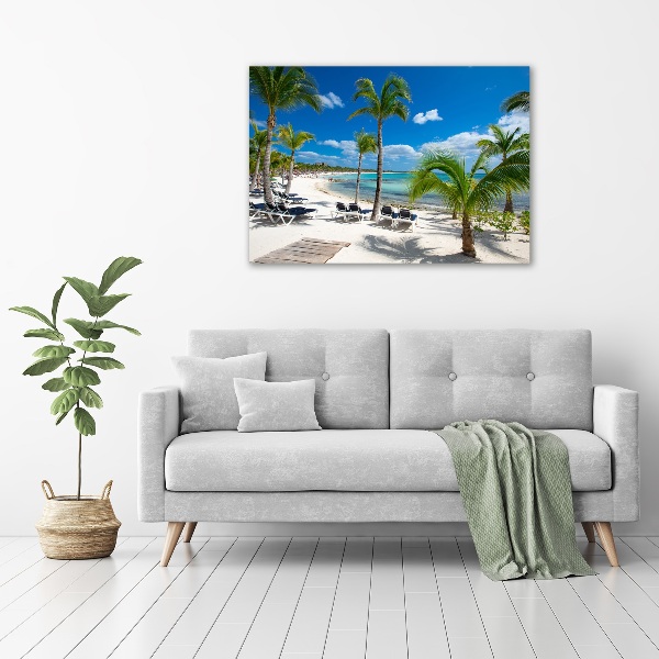 Print on acrylic Maldives beach