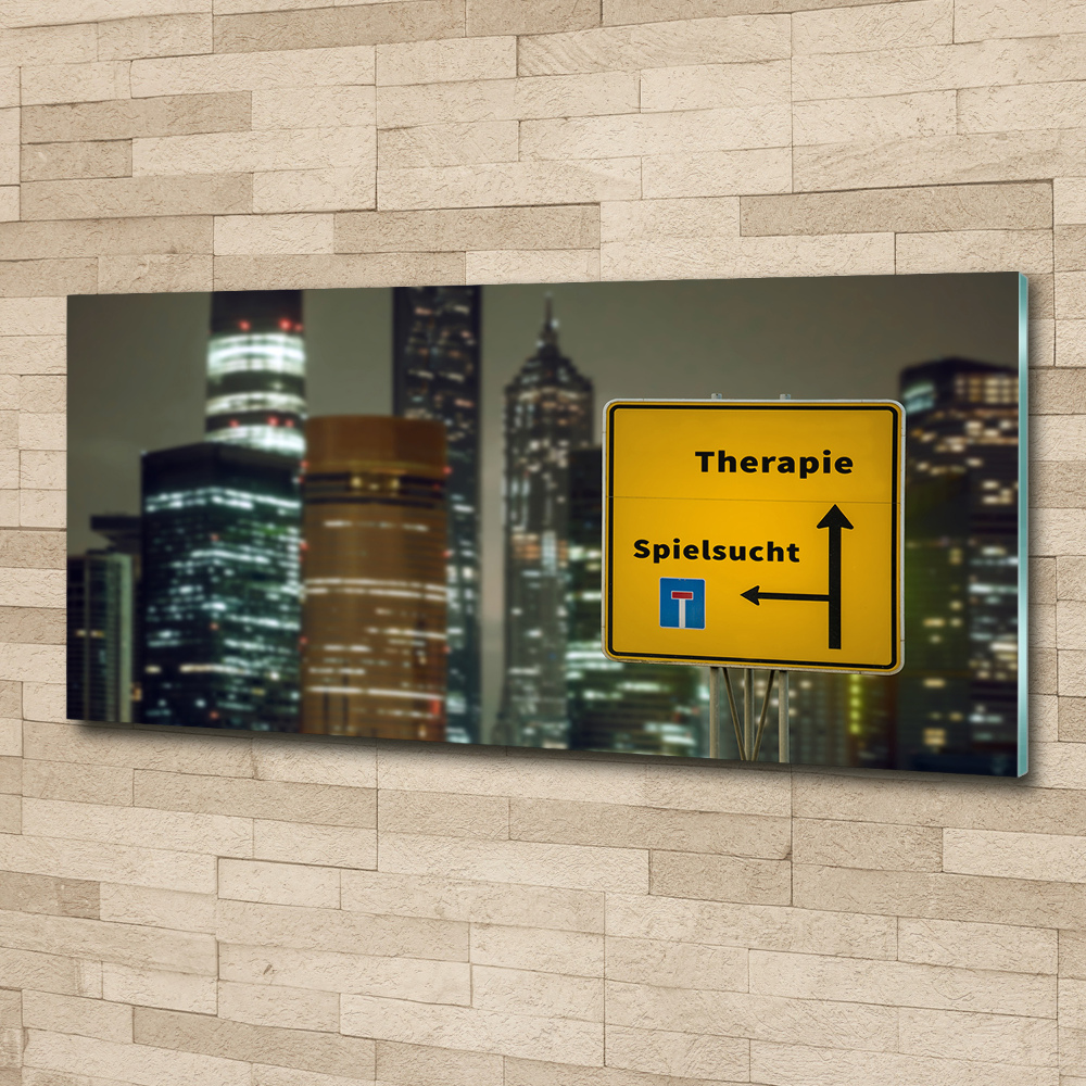 Wall art acrylic City therapy