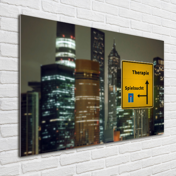 Wall art acrylic City therapy