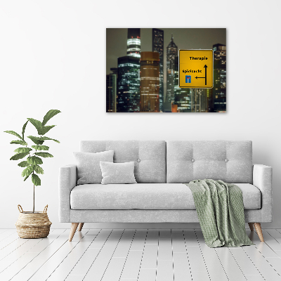 Wall art acrylic City therapy