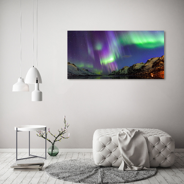 Print on acrylic Northern lights