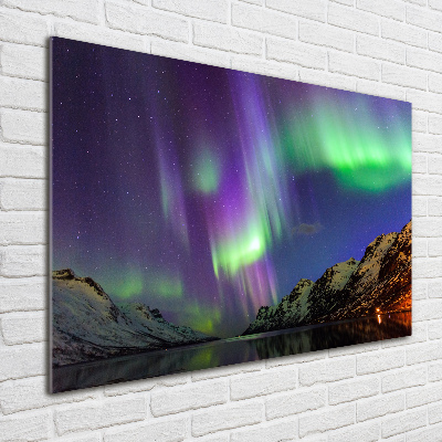 Print on acrylic Northern lights