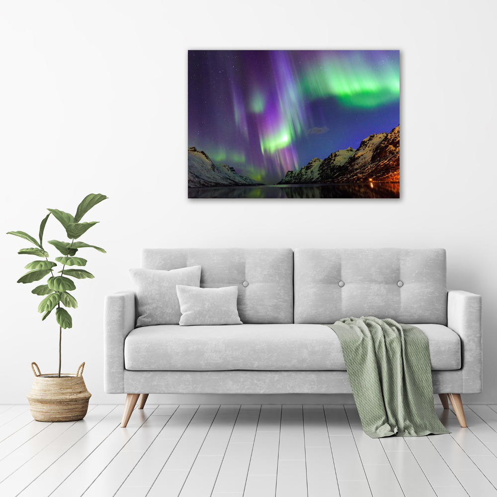 Print on acrylic Northern lights