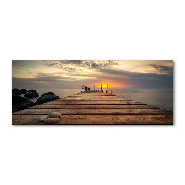 Print on acrylic Wooden pier