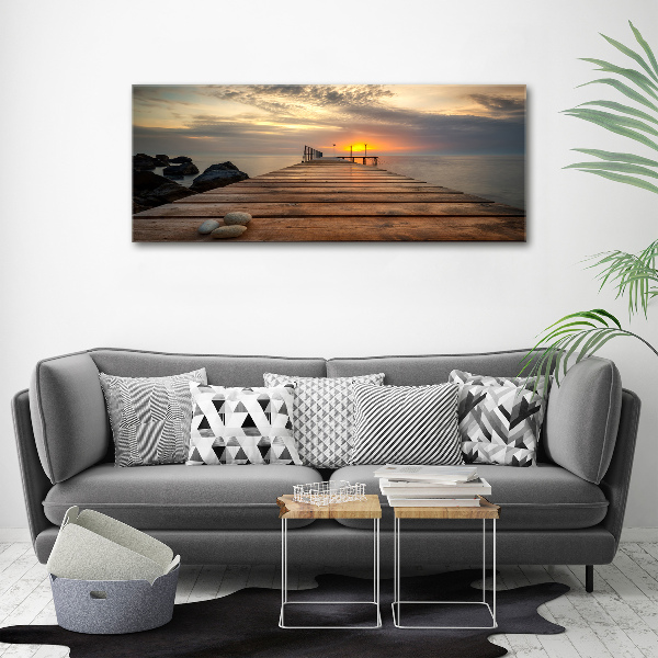 Print on acrylic Wooden pier